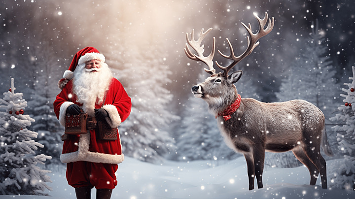 Père Noël Photo du Père Noël