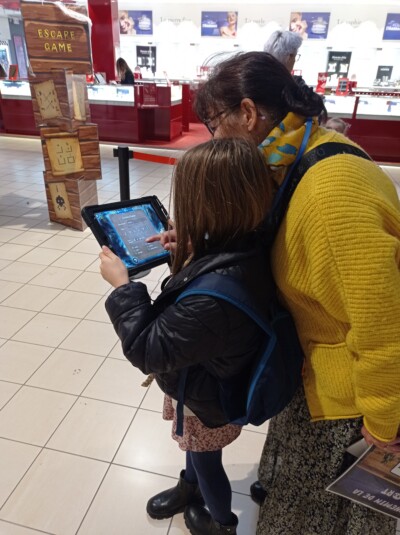 Escape game en galerie marchande