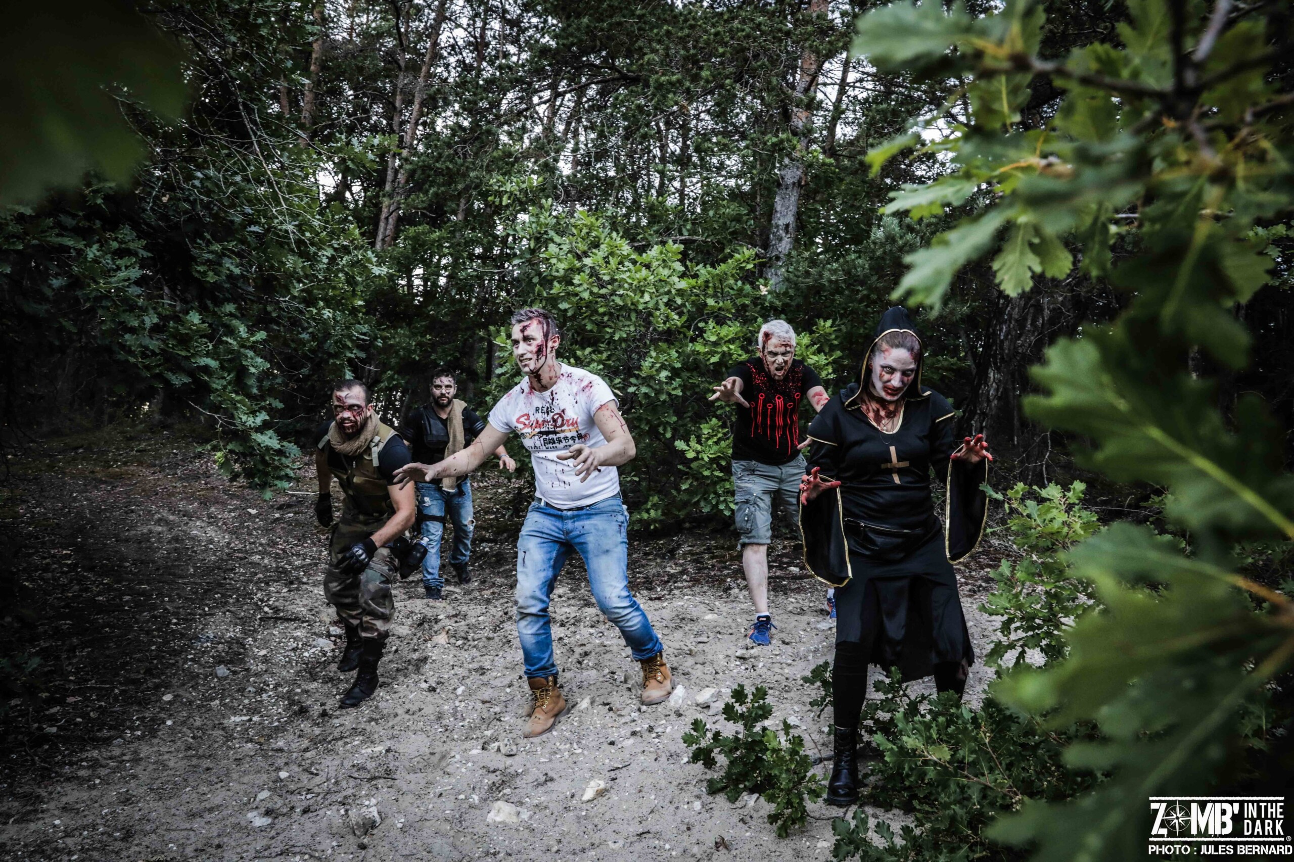 Zomb’in the dark Escape Game sur le thème "zombie".
