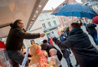 Fête du commerce.