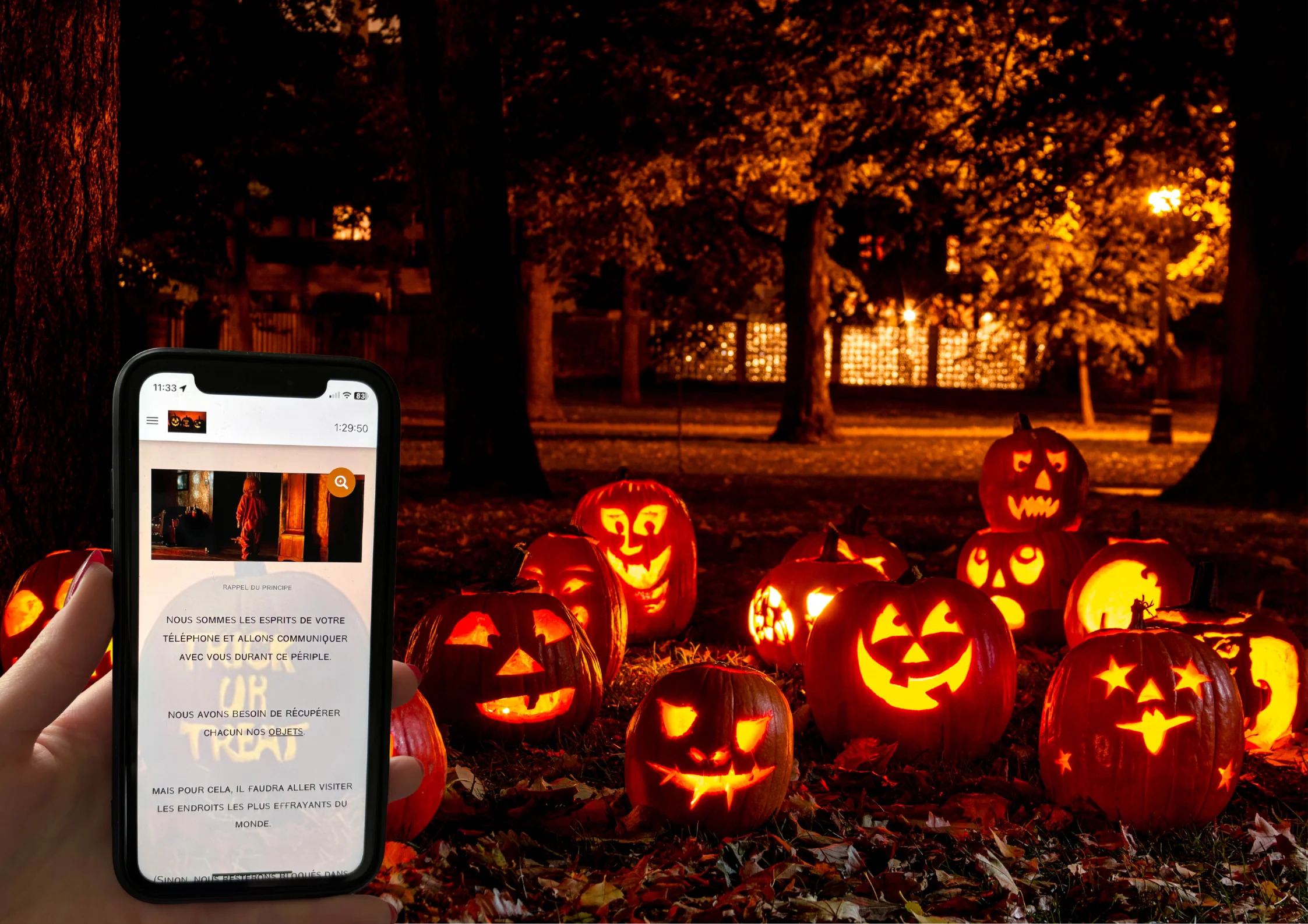 Jeu de piste Halloween Jeu de piste