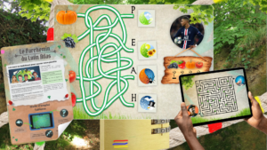 Mock up pour la page école (thématique RSE).