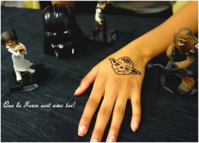 Animation tatouage éphémère